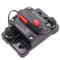 Miniatyrbillede 3 af 7: 50A  Circuit Breaker Sikring Nulstil 12-48V DC Bil Båd Auto Vandtæt