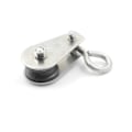 Miniatyrbild 3 av 6: 1PC 0,3" Poulie Durable Single Swivel Lifting Rep Rulley Roller Block