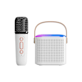 Miniatyrbillede 11 af 11: Mikrofon Karaoke Maskin Bærbar Bluetooth 5.3 PA Højttaler System med 1-2 Trådløse mikrofoner