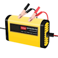 Miniatyrbild 1 av 7: Full Automatisk Bil Batteri Laddare Digital LCD Display 2A Snabb Laddning 3 Steg Bly Acid AGM GEL Batteri-laddare