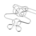 Miniatyrbillede 5 af 5: Calabash-formet IQ Test Metal Wire Puslespil Brain Teaser Spil for Voksne Børn Wire Diameter 2,5 mm