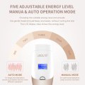 Miniatyrbillede 9 af 9: 2i1 IPL Epilator Hårfjerning LCD Display Maskine T009i Laser Permanent Bikini Trimmer Elektrisk Depilator