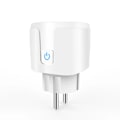 Miniatyrbilde 1 av 6: 1 del WiFi Smart Socket 20A EU Smart Plug Strøm Overvåking Timing Funksjon Tale Kontroll