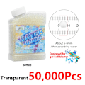 Miniatyrbilde 7 av 9: Perle formet krystall jord vann perler slam vekst gelé baller hydrogel vann voksende perler bryllups