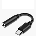 Pikkukuva 2 / 5: USB C To 3 5 MM Jack Aux sovitin C-tyyppi 3 5 liitin ääni kaapeli puhelin lisälaitteet Cabo adaptador