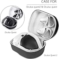 Miniatyrbild 2 av 7: Hårt EVA Resa Förvaring Väska För Oculus Oculos Quest 2 VR Headset Portabelt Bekvämt Bärande väska Kontrollsystem Tillbehör