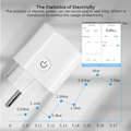Miniatyrbillede 6 af 7: Smart Plug WiFi Socket EU Strøm Monitoring Timing Funktion Virker