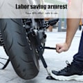 Miniatyrbilde 7 av 7: Motorsykkel Jack Kickstand Hjul Støtte Side Stativ Paddock Stall Svingarm Lift Portable Lifter Ramme Pit Smuss Bike Tilbehør
