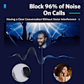 Miniatyrbild 7 av 9: B3 Bluetooth Headset Trådlösa Hörlurar Handsfree Brusreducering Hörlurar Med Apt-X HD Dual Mic