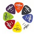 Miniatyrbild 4 av 8: Flerfärgad gitarr pick 50/100 bitar blandat ABS premium plast gitarr pick
