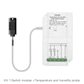 Miniatyrbild 6 av 9: WiFi smart temperatur fuktighet omkopplare modul sensor dubbel relä utgång smart liv app trådlös kontroll