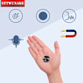 Miniatyrbillede 2 af 9: Indbygget magnet mini stemme aktiveret optager lille digital lyd optagelse enhed lyd diktafon
