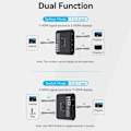 Miniatyrbild 2 av 7: 8K 60Hz HDMI-kompatibel Switch Splitter Bi-Direction 1x2/2x1 HDMI-kompatibel Switcher 2 in1 Out för PS4 TV Box Switcher Adapter