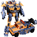 Miniatyrbilde 1 av 5: Transformasjon Film 7 Leker Rise of Beasts Battletrap Action Figur Deformasjon Robot Legering Anime Modell