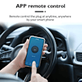 Miniatyrbillede 7 af 8: WiFi Smart Stik 16A/20A EU Smart Socket Med Strøm Overvågning Timing Funktion Stemme Kontrol