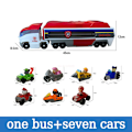 Miniatyrbilde 3 av 4: Paw Patrol Tower Rescue Buss Command Senter Patrulla Canina Med hunder biler valp patrulje action figurer modell leker