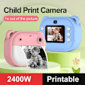 Miniatyrbilde 2 av 5: Barn Digitalt Kamera Instant Print for Barn Thermal Print Kamera Instant Foto Utskrift
