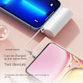 Miniatyrbild 4 av 10: Mini Power Bank 10000mAh Portabel Laddning Powerbank Typ C