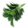 Miniatyrbilde 2 av 6: Kunstig plante spredt hale tropisk kunstig palme tre store planter blader falske palme blad