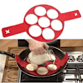 Miniatyrbild 2 av 4: Pannkaka Ägg Ring Maker Nonstick Matlagning Verktyg Rund Hjärta Pannkaka Maker Ägg kokare Panna