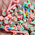 Miniatyrbillede 3 af 5: 20g jule farve pynt drys,Polymer ler blandet fest dekoration