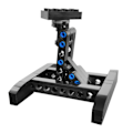 Miniatyrbilde 1 av 5: MOC Bracket Display Stativ Byggeblokker For X-Wing Space Wars Fighter