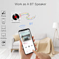 Miniatyrbillede 4 af 7: Bærbar CD afspiller Bluetooth Højttaler Stereo CD afspillere LED Skærm Væg Monterbar CD Musik afspiller med IR Fjernbetjening Kontrol FM Radio