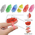 Miniatyrbilde 6 av 6: 10 stykker LED finger lys 6 farge finger lommelykter