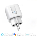 Miniatyrbillede 3 af 9: Smart Socket WiFi Smart Stik Med Strøm Overvågning Timing Funktion Voice Control Alexa Google Assistant