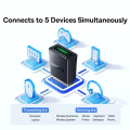 Pikkukuva 4 / 6: Baseus USB Bluetooth 5.3 sovitin PC USB lähetin vastaanotin dongle langaton sovitin langattomille hiiri näppäimistö