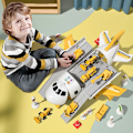 Miniatyrbilde 2 av 7: Simulering Treghet Fly Musikk Stroy Med Lys Passasjer Fly Diecasts Barn Pedagogisk Leketøy