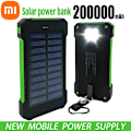 Pikkukuva 2 / 7: 200000 MAh Solar Power Pank Ulkona Wild Fishing Camping Large Capacity Backup Power  Bank