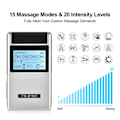 Miniatyrbillede 5 af 7: 15 Modes EMS Elektrisk Muskel Stimulator TENS Fysioterapi Puls Fuld Krop Massager Maskin