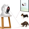 Miniatyrbillede 2 af 7: Automatisk Laser Katte Legetøj Interaktivt Smart Robot Hvalpe Hund killing Elektrisk Teaser Legetøj