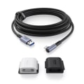 Pikkukuva 5 / 7: USB3.0 C Link C-tyypin kaapeli Oculus Quest 2 lisälaitteet 16FT/5M Maksimi 5Gbps Data siirto nopeus USB C kaapeli VR