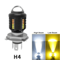 Miniatyrbillede 4 af 7: 1 STK   Motorcykel   Forlygte   LED   H4   Pærer   Hi   Nærlys