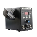 Miniatyrbilde 5 av 7: Loddestasjon 8586 760W 2 1 Digital Display SMD Omarbeid Varm luft pistol loddejern