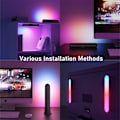 Miniatyrbilde 2 av 7: RGB Symphony Lights LED Desktop Atmosfære Natt Lys Musikk Rhythm Ambient Pickup Lampe