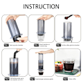 Miniatyrbilde 2 av 7: Espresso Kaffe Bærbar Cafe Fransk Press CafeKaffe Kanne For AeroPress Maskin med filtre Papir sett
