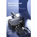 Miniatyrbild 6 av 8: Professionell Digital till Analog Ljud DAC Konverterare Adapter Digital SPDIF Optisk Toslink till 3,5 mm AUX Jack RCA L/R Bluetooth 5 Audio Receiver