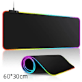Miniatyrbillede 7 af 7: 1 piece Large Gaming Mouse Pad Light Modes Touch Control Extended Soft Computer keyboard
