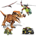 Miniatyrbilde 2 av 10: Bygningsblokker Dinosaur Idéer MOC Dyr Escape Mosasaurus Ocean Exploration Skip Modell