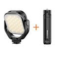 Miniatyrbilde 6 av 7: Justerbar LED Video Lys med 360 Rotation Mount Bracket Opladbart DSLR SLR Mobil Portable Fill Light