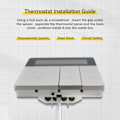 Miniatyrbilde 4 av 4: Smart termostat elektrisk gulv varme temperatur stemme fjernkontroll kontroll