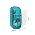 Miniatyrbillede 2 af 9: 1 styk Automatisk Tandpasta Dispenser Badeværelse Tilbehør Væg montering