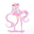 Miniatyrbilde 1 av 5: Anime Hatsune Miku Action Figur Miku Kawaii Samling Modell Rosa Sakura kawaiii dukke