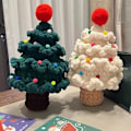Miniatyrbilde 2 av 7: Hånd strikket julefest ferie jule tre pynt