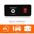 Miniatyrbillede 8 af 8: MINI loddestation Digital elektronisk svejsejern DC Version Bærbar uden strømforsyning