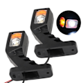 Miniatyrbillede 6 af 6: LED Side Markering Lys Car-styling Bag Lys Montage Lastbil Lampe Hvid Rød Gul Indikator Lampe