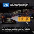 Miniatyrbilde 2 av 7: Bil DVR D6 Dash Cam for bil Video opptaker Voice Control Parkering Modus